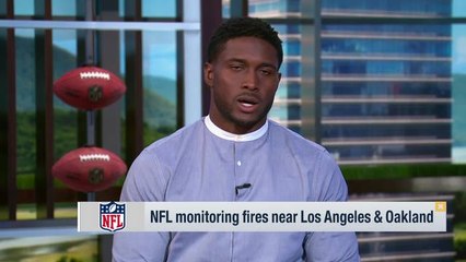 Reggie Bush shares how California fires are affecting his community