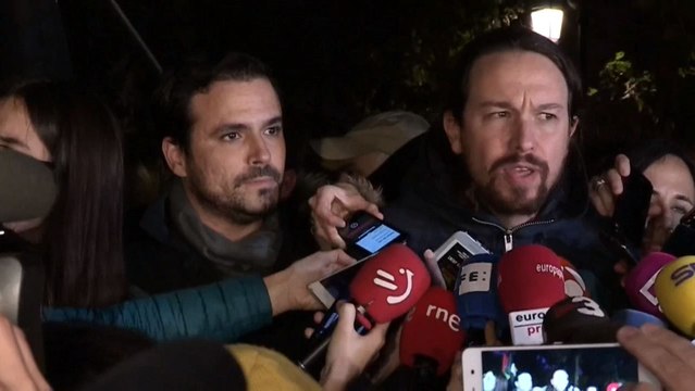 Iglesias lidera la protesta por la decisión de las hipotecas: Ni acato ni respeto la sentencia del Supremo