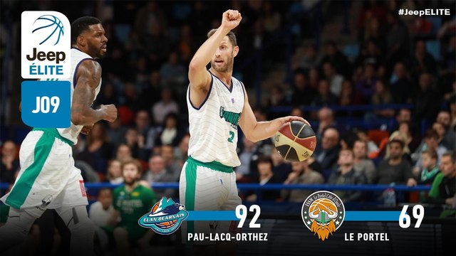 Jeep® ÉLITE : Pau-Lacq-Orthez vs Le Portel (J9)