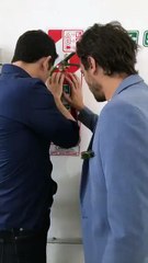 Pedro grabando con Diego Ramos para Carlos Paz 2019 - 06 de Noviembre