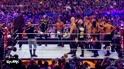Wrestlemania 32 Andre the giant battle royal en español