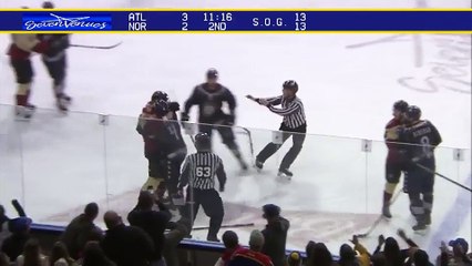 ECHL Atlanta Gladiators 3 at Norfolk Admirals 2