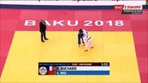 Parcours d'Amandine Buchard (-52kg), ChM de judo 2018