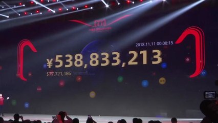 2분 5초 만에 1조6천억 원...신기록 세운 中 광군제 / YTN