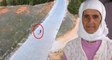 İlk Kez Drone Gören Köylü Kadın Kaçırılmaktan Korkmuş