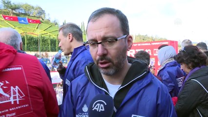 Bakan Kasapoğlu: 'İstanbul'umuz maraton konusunda bir marka oldu' - İSTANBUL