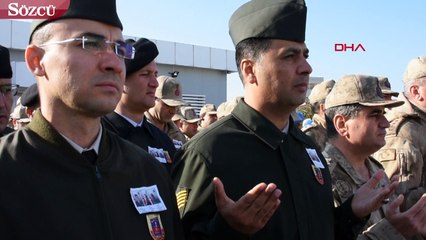 Şehit askerler Van'dan uğurlandı