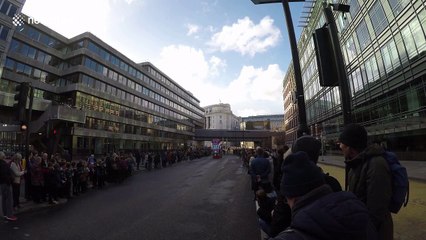 Giants robots take to streets of London for Lord Mayor's Show