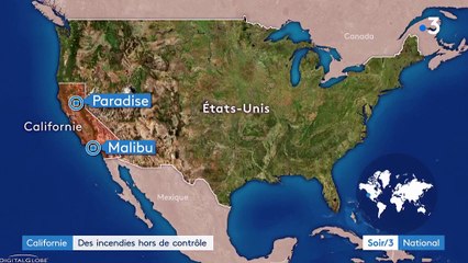 Californie : des incendies hors de contrôle