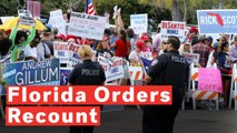 Florida Officially Orders Vote Recount In Senate And Governor Races