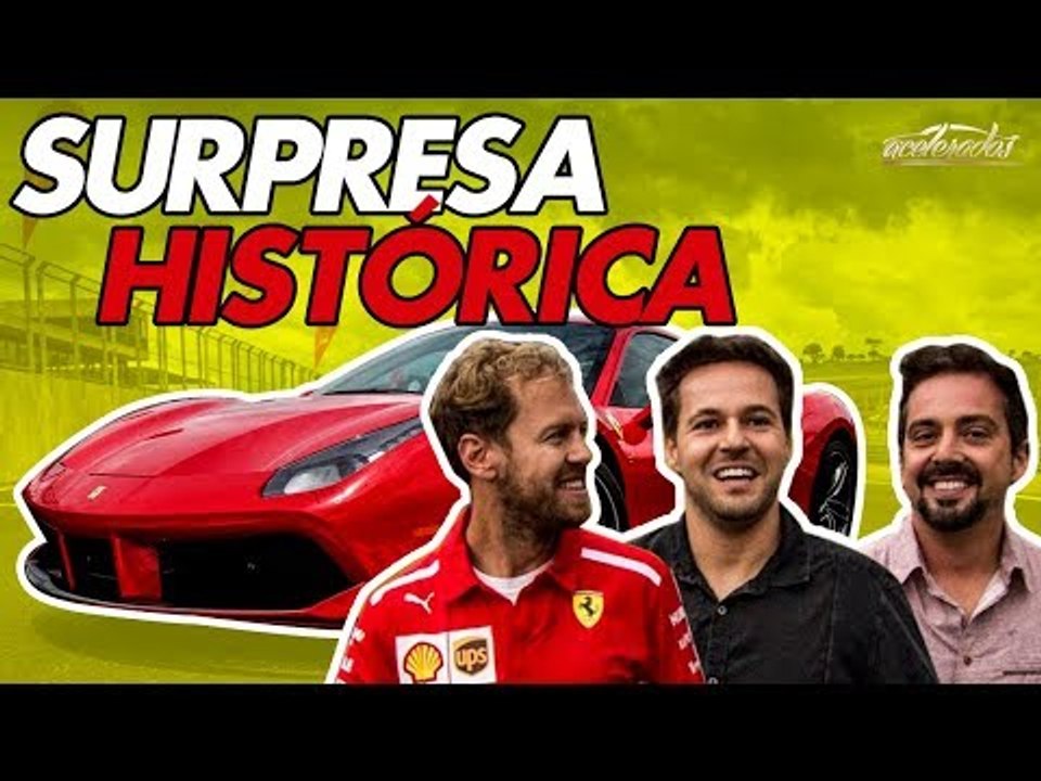 Vettel x Acelerados de Ferrari 488: o dia em que enganamos Cassio e Gerson - Especial #223 by Shell