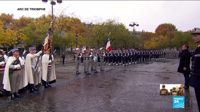 Aux morts : Hommage aux soldats morts pour la France - Centenaire de l'Armistice de 1918
