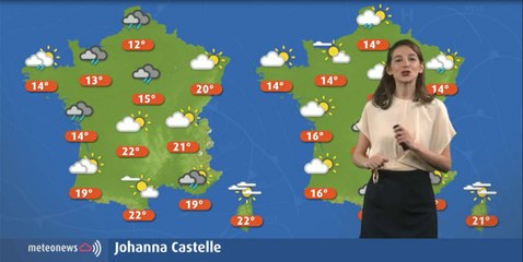 Les prévisions météo de la semaine