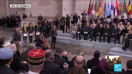 Lecture par des lycéens de textes écrits le 11 novembre 1918 - Centenaire de l'Armistice de 1918