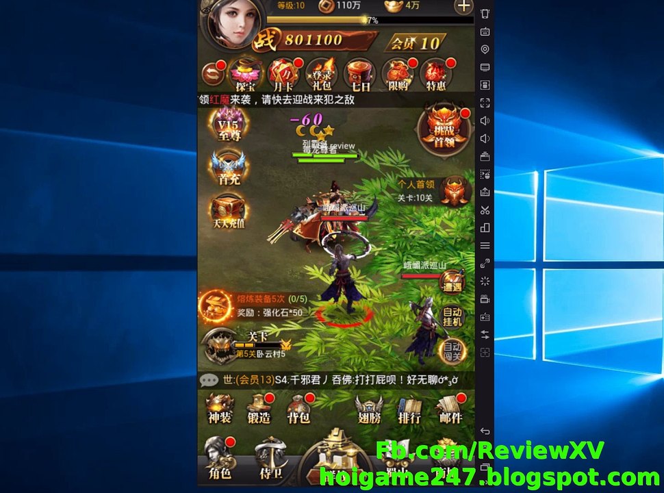 Kiếm Linh H5 VNG Lậu Free Vip 10 + 30 Vạn Vàng - hoigame247