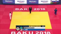Finale -66kg (H), Abe vs Serikzhanov, ChM de judo 2018