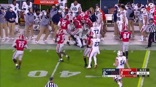 Auburn Football vs Georgia Highlights