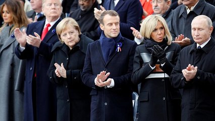 Gedenken an den 1. Weltkrieg: Macrons Aufruf zum Frieden