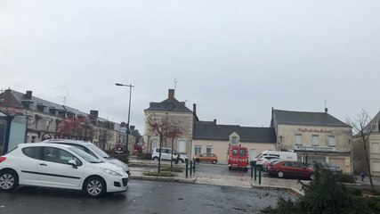 Une mini-tornade secoue la commune