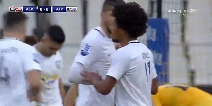 Spyros Risvanis Goal HD - AEK Athens FC	0-1	Atromitos 11.11.2018