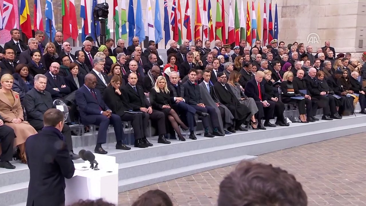 Birinci Dünya Savaşı'nın sona ermesinin 100. yıl dönümü etkinliği - PARİS