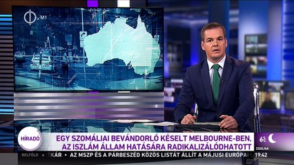 Egy szomáliai bevándorló késelt Melbourne-ben, az Iszlám Állam hatására radikalizálódhatott