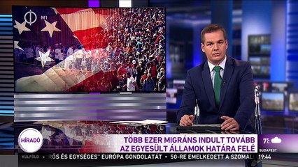 Download Video: Több ezer migráns indult tovább az Egyesült Államok határa felé