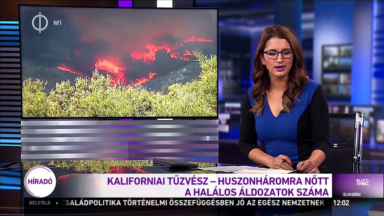Megállíthatatlanul pusztít a tűz Kaliforniában