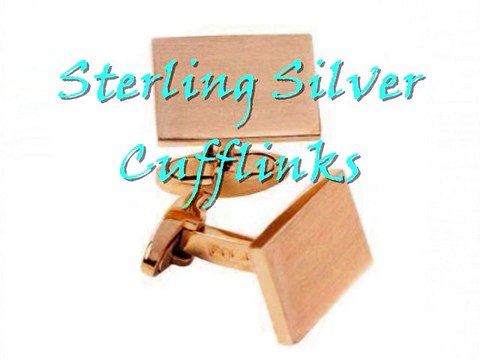 Sterling Silver Cufflinks