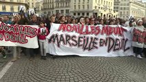 مسيرات غاضبة في مرسيليا ضد البلدية بعد إنهيارات خلفت 8 قتلى