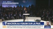 Macron ouvre le Forum sur la paix pour réunir 