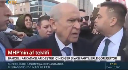 Devlet Bahçeli o söze çok kızdı