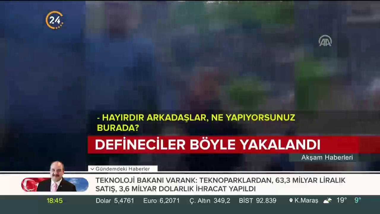 Defineciler böyle yakalandı