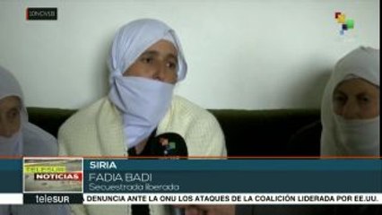 Siria: celebran a liberación de secuestradas en Al Sweida