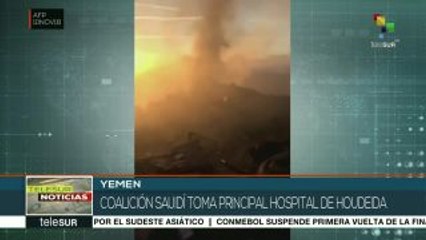 Yemen: coalición saudí controla hospital de Houdeida
