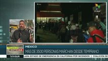 México: avanzan Caravanas Migrantes hacia el norte