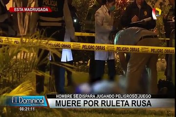 Hombre se dispara jugando la peligrosa ’ruleta rusa’