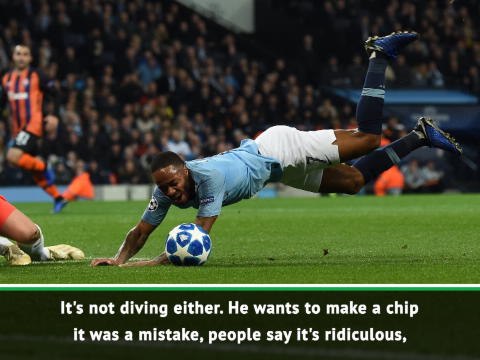 I don't understand criticism of Raheem Sterling - Guardiola