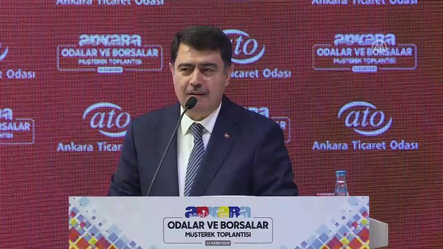 Ankara Odalar ve Borsalar Müşterek Toplantısı - ANKARA