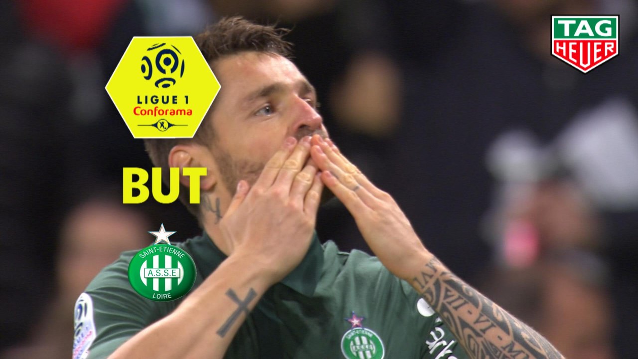 But Mathieu DEBUCHY (1ème) / AS Saint-Etienne - Stade de Reims - (2-0) - (ASSE-REIMS) / 2018-19