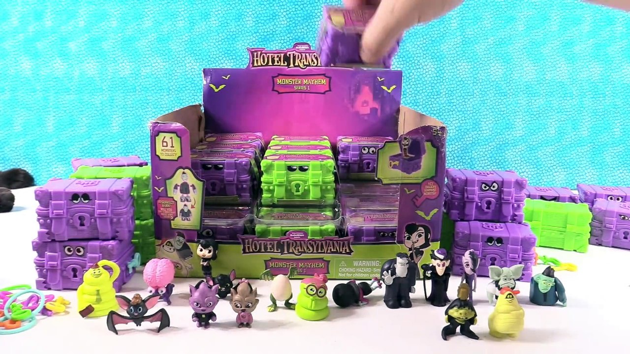 Hotel Transylvania Monster Mayhem Series 1 Blind Bag Toy Review _ PSToyReviews