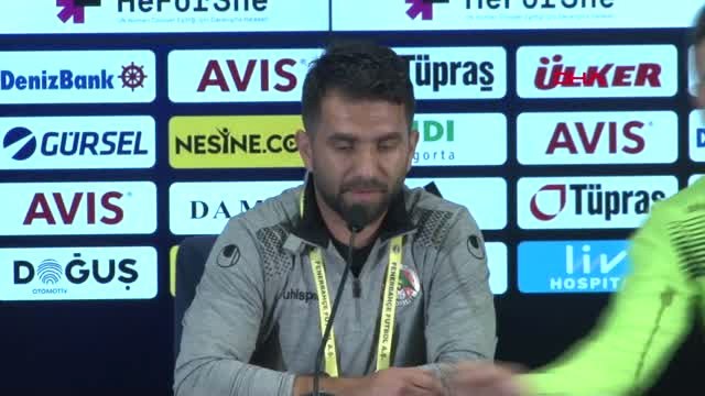 Spor Fenerbahçe - Aytemiz Alanyaspor Maçının Ardından