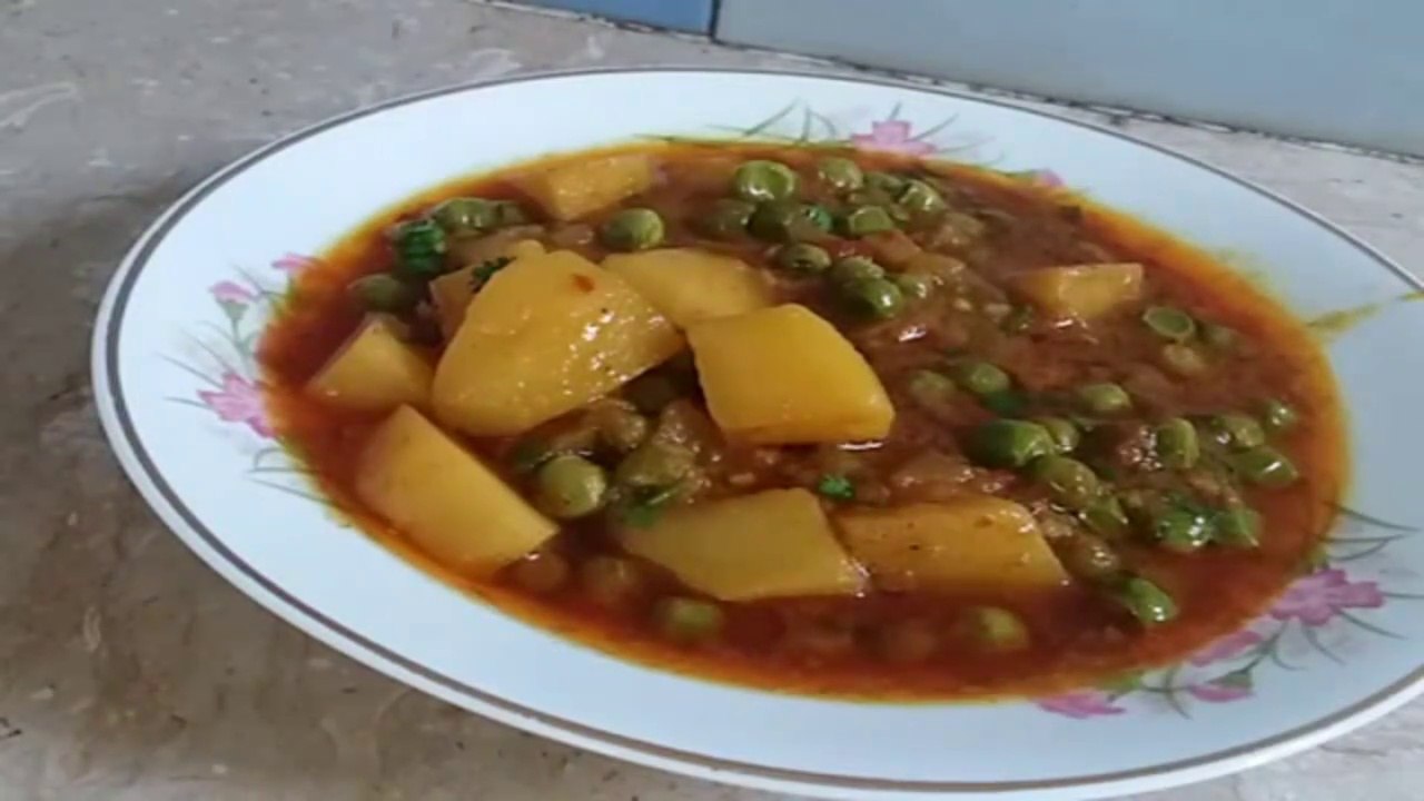 Aalo Matar Recipe - Quick & Easy