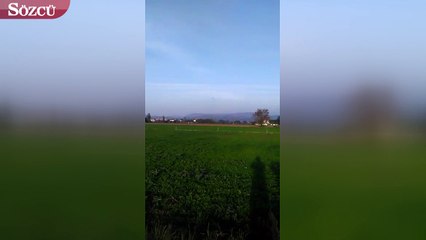 Balıkesir’de uçak düştü iddiası