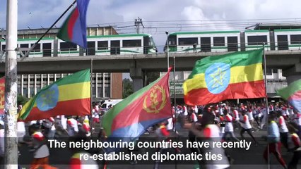 Thousands join Ethiopia-Eritrea peace run
