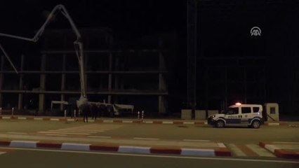 İnşaatta İskele Çöktü: 4 Yaralı