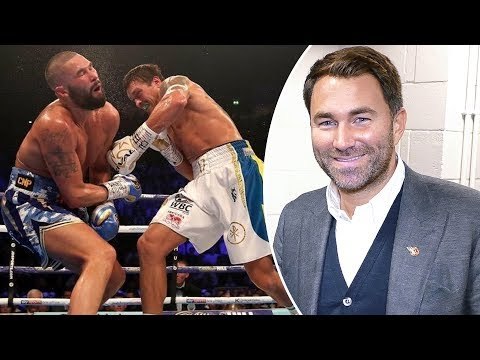 Eddie Hearn REACTION to TONY BELLEW KNOCKOUT LOSS vs. Oleksandr Usyk