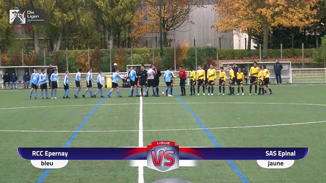 U15 Grand Est Orange : Epernay-Epinal (3-1)
