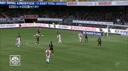 كرة قدم: الدوري الهولندي: تمريرة فان دي بيك المذهلة لدولبورغ تعبّد طريق الفوز