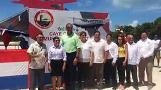 Caye Caulker airstrip is officially open!